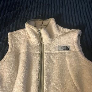 The North Face Off-White Fleece Vest
